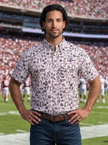 Camisa Magellan fútbol americano, vista 5